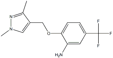 Benzenamine,  2-[(1,3-dimethyl-1H-pyrazol-4-yl)methoxy]-5-(trifluoromethyl)-