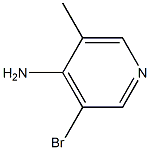 3-甲基-4-氨基-5-溴吡啶 结构式