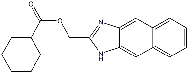 1H-naphtho[2,3-d]imidazol-2-ylmethyl cyclohexanecarboxylate