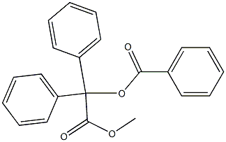 2-methoxy-2-oxo-1,1-diphenylethyl benzoate