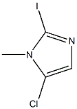5-chloro-2-iodo-1-methyl-1H-imidazole Structure