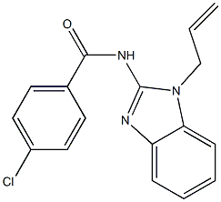 N-(1-allyl-1H-benzimidazol-2-yl)-4-chlorobenzamide