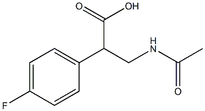 N-acetyl-3-(4-fluorophenyl)-beta-alanine