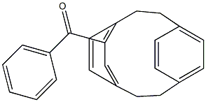 phenyl[tricyclo[8.2.2.2~4,7~]hexadeca-1(12),4,6,10,13,15-hexaen-5-yl]methanone,,结构式
