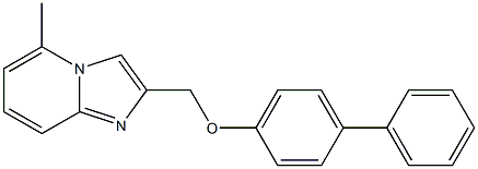  2-[([1,1'-biphenyl]-4-yloxy)methyl]-5-methylimidazo[1,2-a]pyridine
