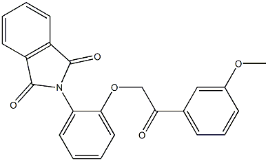 2-{2-[2-(3-methoxyphenyl)-2-oxoethoxy]phenyl}-1H-isoindole-1,3(2H)-dione