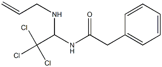 N-[1-(allylamino)-2,2,2-trichloroethyl]-2-phenylacetamide