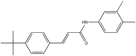 3-(4-tert-butylphenyl)-N-(3,4-dimethylphenyl)acrylamide