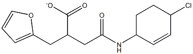 tetrahydro-2-furanylmethyl 4-(4-chloroanilino)-4-oxobutanoate Struktur