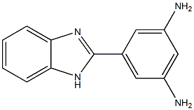 5-(1H-benzimidazol-2-yl)-1,3-benzenediamine 化学構造式