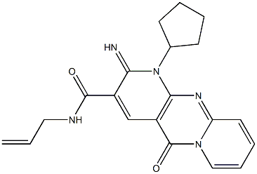 N-allyl-1-cyclopentyl-2-imino-5-oxo-1,5-dihydro-2H-dipyrido[1,2-a:2,3-d]pyrimidine-3-carboxamide