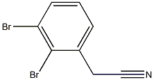 2,3-二溴苯乙腈 结构式