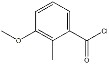 3-甲氧基-2-甲基苯甲酰氯 结构式