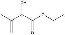 Ethyl 2-hydroxy-3-methyl-3-butenoate Structure