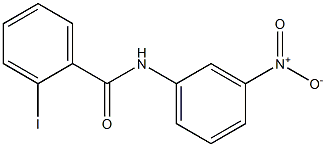 2-iodo-N-(3-nitrophenyl)benzamide Structure