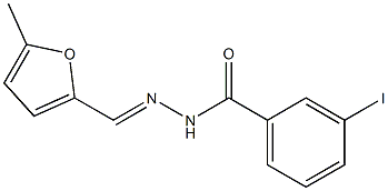3-iodo-N'-[(E)-(5-methyl-2-furyl)methylidene]benzohydrazide