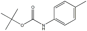 tert-butyl 4-methylphenylcarbamate 化学構造式