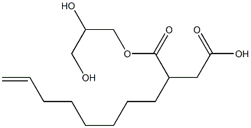 2-(7-Octenyl)succinic acid hydrogen 1-(2,3-dihydroxypropyl) ester