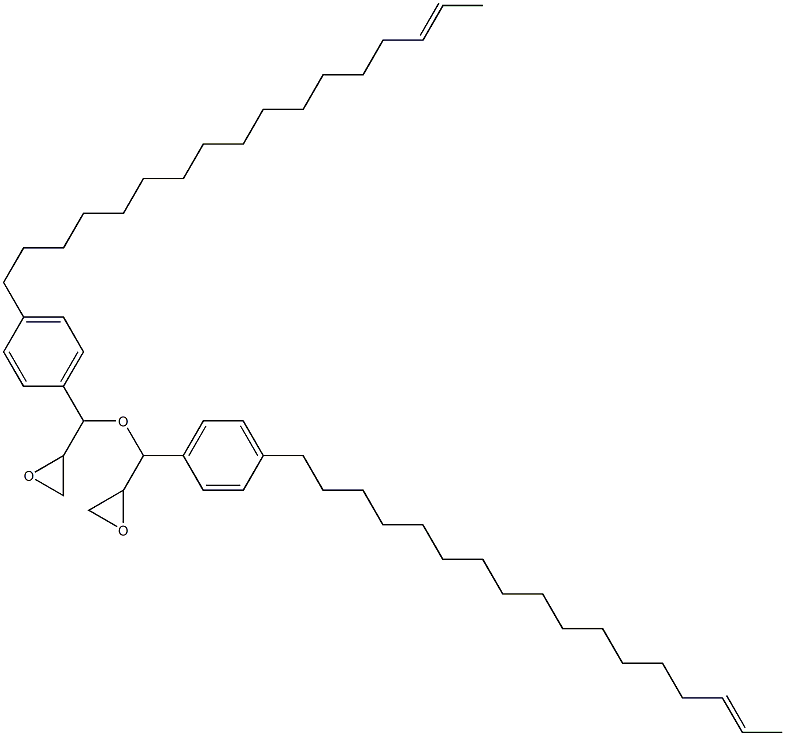4-(15-Heptadecenyl)phenylglycidyl ether Structure