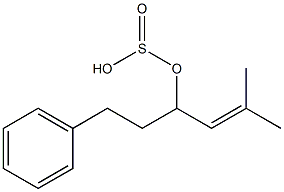 Sulfurous acid (2-phenylethyl)(3,3-dimethylallyl) ester|
