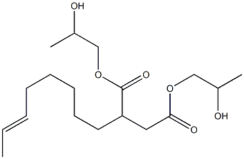 2-(6-Octenyl)succinic acid bis(2-hydroxypropyl) ester