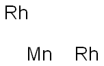 Manganese dirhodium Struktur