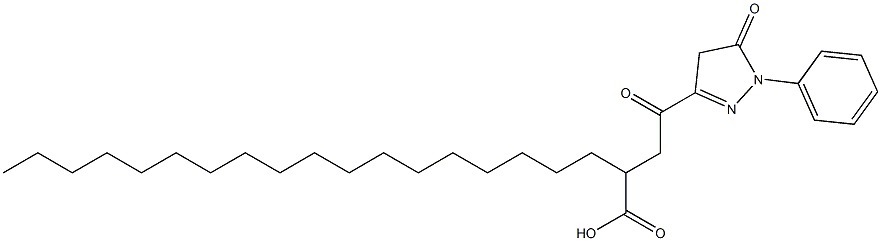 3-(3-Carboxy-1-oxohenicosyl)-1-phenyl-2-pyrazolin-5-one