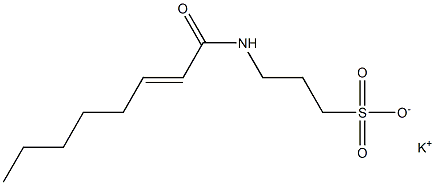 3-(2-Octenoylamino)-1-propanesulfonic acid potassium salt|