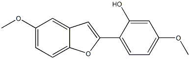 5-Methoxy-2-(2-hydroxy-4-methoxyphenyl)benzofuran