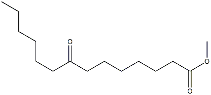 8-オキソミリスチン酸メチル 化学構造式