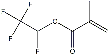 Methacrylic acid 1,2,2,2-tetrafluoroethyl ester Struktur