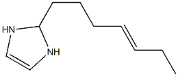 2-(4-Heptenyl)-4-imidazoline|