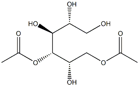 L-Glucitol 4,6-diacetate Struktur