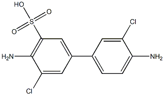 4,4'-Diamino-3,3'-dichlorobiphenyl-5-sulfonic acid