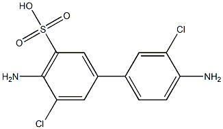  4,4'-Diamino-3,3'-dichlorobiphenyl-5-sulfonic acid