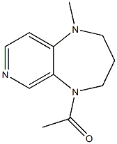 5-Acetyl-2,3,4,5-tetrahydro-1-methyl-1H-pyrido[3,4-b][1,4]diazepine