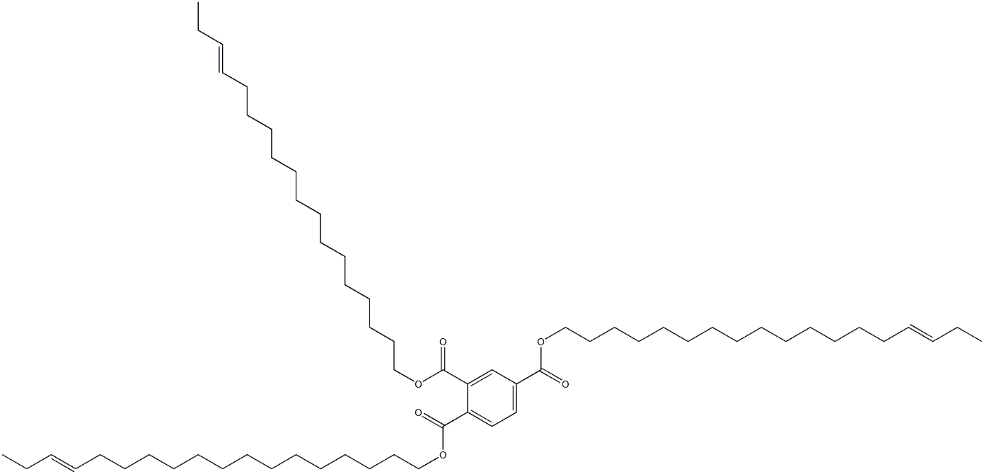 1,2,4-Benzenetricarboxylic acid tri(15-octadecenyl) ester Struktur