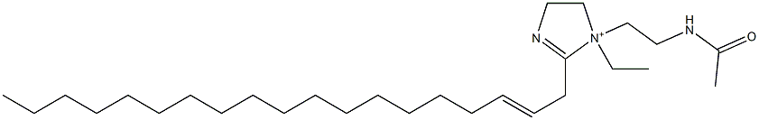 1-[2-(Acetylamino)ethyl]-1-ethyl-2-(2-nonadecenyl)-2-imidazoline-1-ium