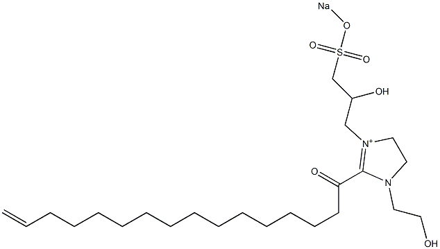 1-(2-Hydroxyethyl)-3-[2-hydroxy-3-(sodiooxysulfonyl)propyl]-2-(15-hexadecenoyl)-2-imidazoline-3-ium