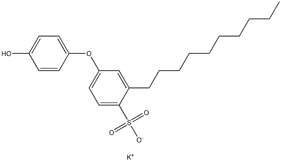 4'-Hydroxy-3-decyl[oxybisbenzene]-4-sulfonic acid potassium salt|
