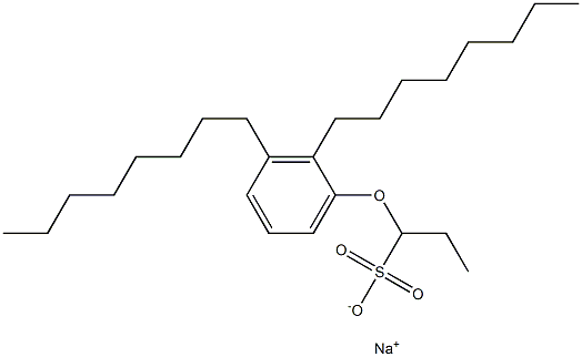 1-(2,3-Dioctylphenoxy)propane-1-sulfonic acid sodium salt