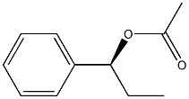 (1S)-1-Phenyl-1-propanol acetate Struktur