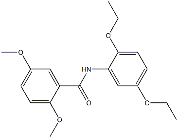 2',5'-ジエトキシ-2,5-ジメトキシベンズアニリド 化学構造式