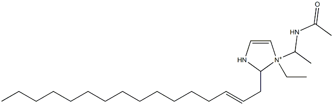 1-[1-(Acetylamino)ethyl]-1-ethyl-2-(2-hexadecenyl)-4-imidazoline-1-ium
