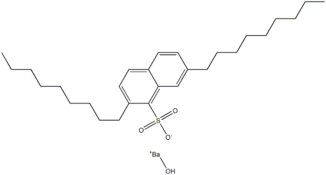 2,7-Dinonyl-1-naphthalenesulfonic acid hydroxybarium salt