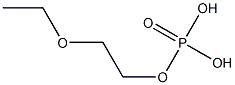 Phosphoric acid 2-ethoxyethyl ester Structure