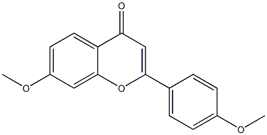 2-(4-Methoxyphenyl)-7-methoxy-4H-1-benzopyran-4-one|
