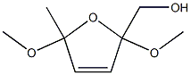5-Methyl-2,5-dimethoxy-2,5-dihydrofuran-2-methanol Structure