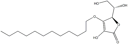 3-O-Dodecyl-L-ascorbic acid Struktur