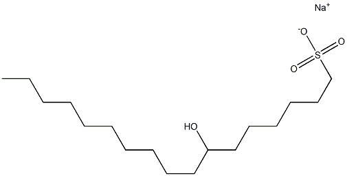 7-Hydroxyheptadecane-1-sulfonic acid sodium salt